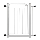 Portão Pet Proteção Bebê Criança Cão Ext 05cm Small Branco