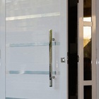 Portas De Alumínio Lambril Seteira 2,10 X 1,30 Com Frisos E P