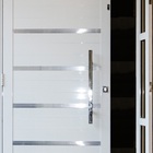 Portas De Alumínio Lambril Seteira 2,10 X 1,30 Com Frisos E P