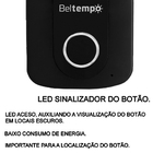 Porteiro Eletronico C/ Acionamento De Fechadura Elétrica BT-7