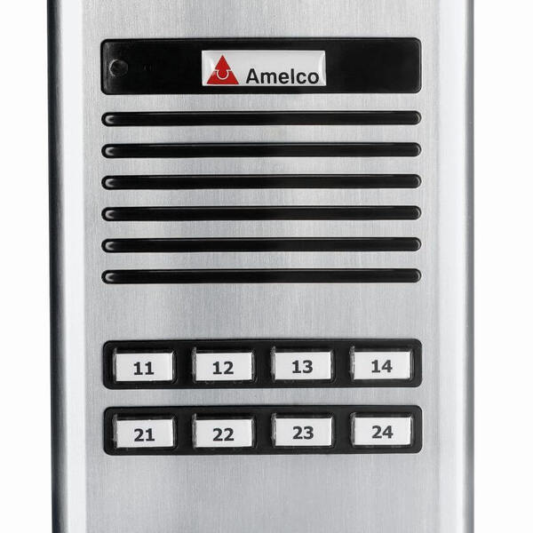 Porteiro Eletrônico Coletivo Amelco 08 Pontos Unidade Externa