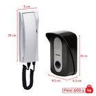 Porteiro Eletrônico Interfone Inviolável Branco/Cinza PT-270