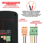 Porteiro Eletrônico Interfone Inviolável Preto/Preto PT-270 P