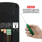 Porteiro Eletrônico Interfone Residencial Inviolável Branco/C