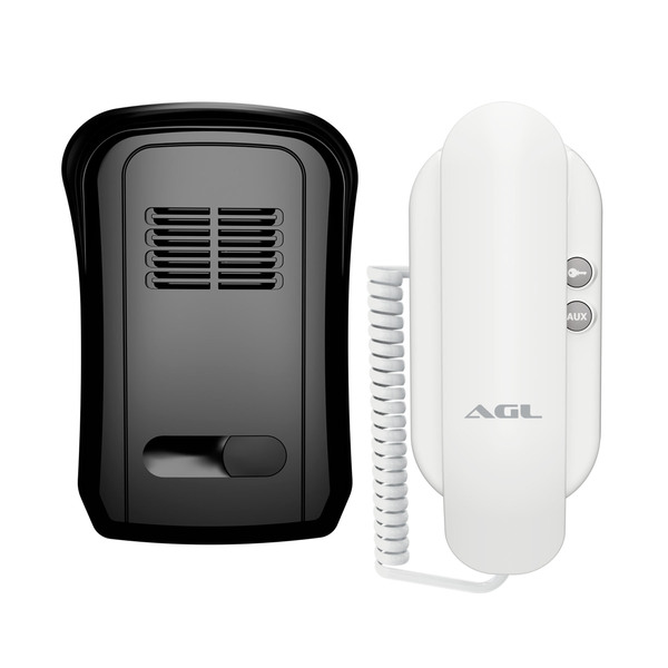 Porteiro Eletrônico P10 X Wi Fi Preto AGL