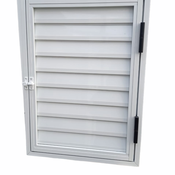 Portinhola 1 Folha Esquadrias Brasil 60x60 Branco Esquerdo