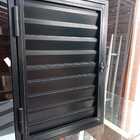 Portinhola 1 Folha Esquadrias Brasil 70x70 Preto Direito