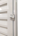 Portinhola Alçapão Abrigo Alumínio Branco Linha 25 - Dc Medid