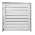 Portinhola Alçapão Abrigo Alumínio Branco Linha Veneza Medida