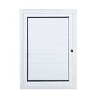 Portinhola/alçapão Em Alumínio 065 X 060 X 4,1 Cm Branco Bold