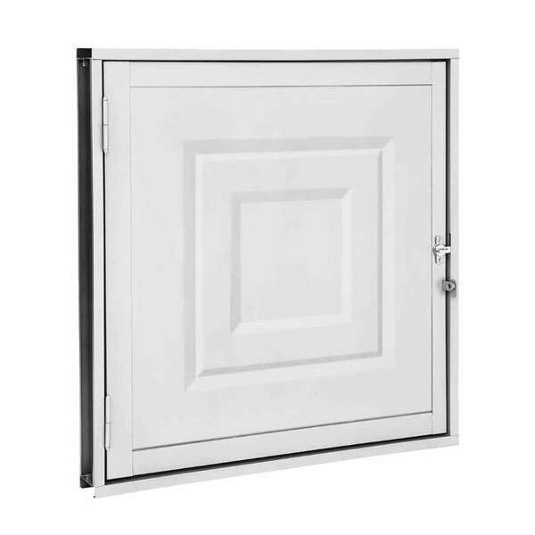 Portinhola Com Almofada Em Aço 60 X 60 X 5 Cm Direita Pratika