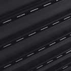 Portinhola de Correr 2 Folhas Alumínio Preto 0,80x1,40m Linha Vivace Artens