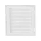 Portinhola De Giro Em Alumínio Branco 80x60x4 Cm Direita Nobr