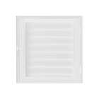 Portinhola De Giro Em Alumínio Branco 80x80x3 Cm Direita Nobr