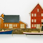 Porto Porta Chaves Em Fibra Decorativo