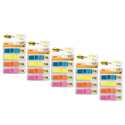 Post-it Lembrete Flags 3m 4 Cores 140fls Kit 5