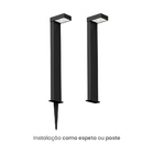 Poste / Balizador De Jardim Taschibra Superiore Led 10w Bivol
