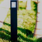 Poste Balizador Jardim Luminária  Led Soquete  E-27 50 Cm Bra