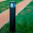 Poste Balizador Jardim Luminária  Led Soquete  E-27 50 Cm Pre