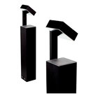 Poste Balizador Jardim Luminária Direcional Gu10 Preto