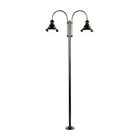 Poste Colonial De Jardim Ipanema De Alumínio Fundido 265cm