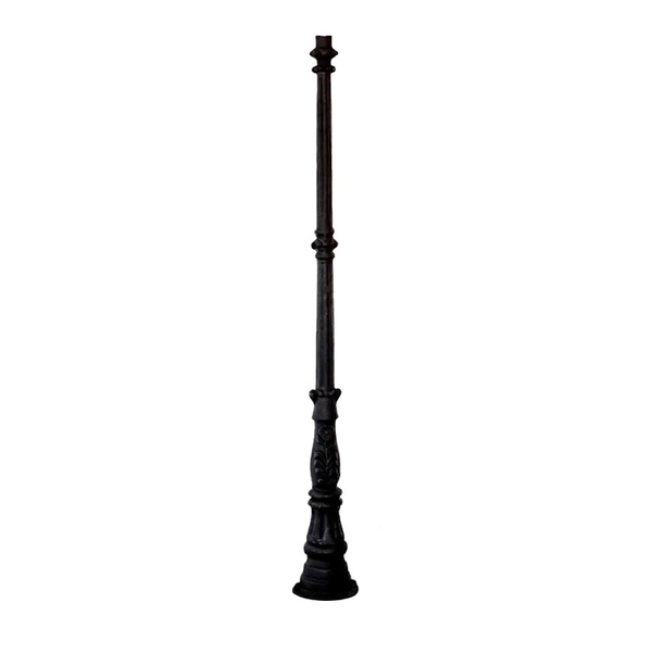 Poste Colonial Jardim Mastro N07 De Ferro Fundido 180cm
