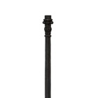 Poste Colonial Jardim N02 Pé Quadrado Ferro Fundido 155cm