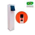 Poste Com Tomada Para Jardim Ou Área Externa Branco