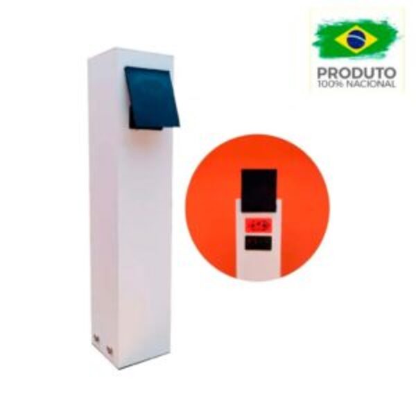 Poste Com Tomada Para Jardim Ou Área Externa Branco