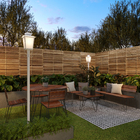 Poste de Jardim 1 Lâmpada Branco Metal 1,76m Ideal