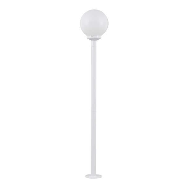 Poste de Jardim 1 Lâmpada Branco Metal 2,16m IP20 Blumenau