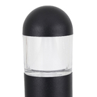 Poste de Jardim Preto LED 6W Luz Amarela 0,5m IP65 Inspire