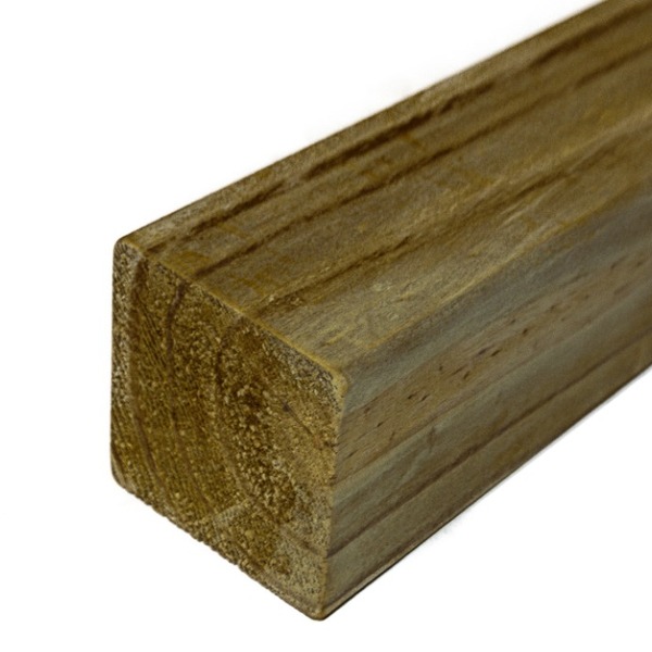 Poste de Madeira Pinus autoclavado 6,5x1,30cm