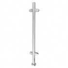 Poste Liso Metal Inox 8x95cm Geris