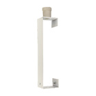 Poste luminária para jardim balizador 50cm E27 preto st222