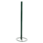 Poste para Gradil Modular Duplo Aço Verde 100cm