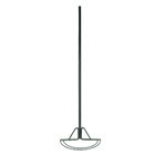 Poste para Gradil Modular Simples Aço Verde 100cm