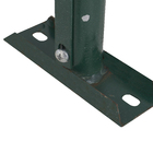 Poste para Portão com Parafuso e Dobradiça Aço Verde 120cm