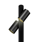 Poste Taschibra Wabi 1000mm 2xmr16 Preto Fosco