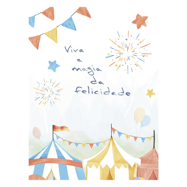 Poster 35,5x47,34 Circo Color