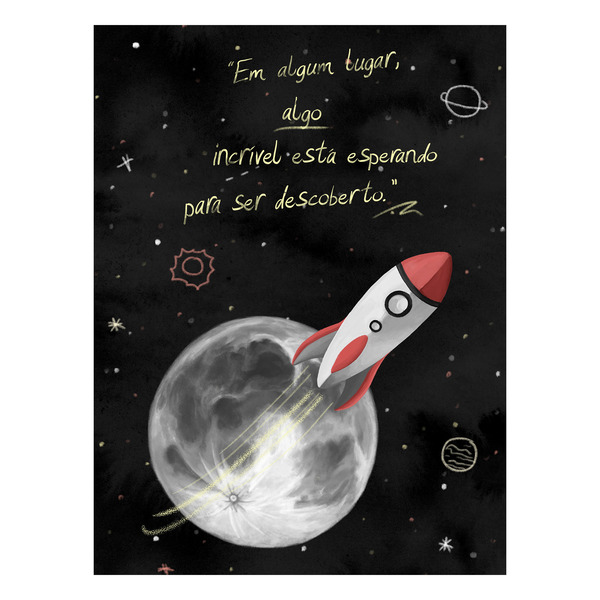 Poster 35,5x47,34 Espaço Pto