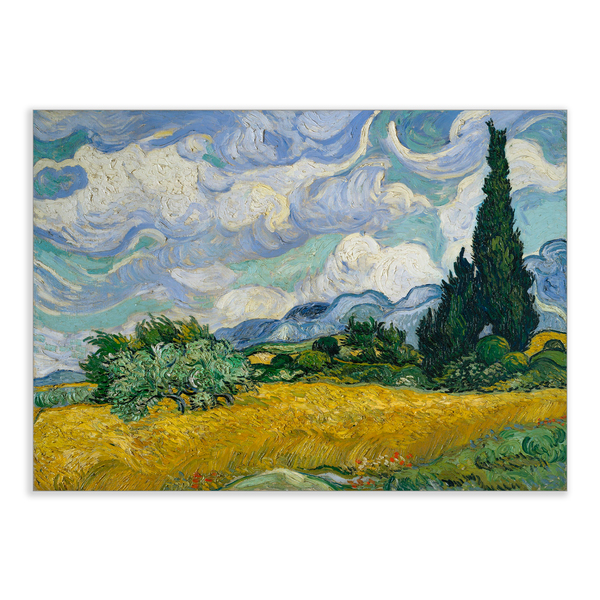 Poster 50x70 Van Gogh Campo Trigo