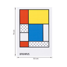 Poster Bauhaus Abstrata 70x50cm