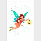Poster Decorativo Fada Com Lamparina N09280 30x40cm
