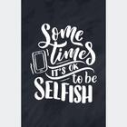 Poster Decorativo Lettering Selfish N010251 30x40cm