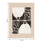 Poster Dueto Preto 50x70cm Arte Própria