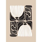 Poster Dueto Preto 50x70cm Arte Própria