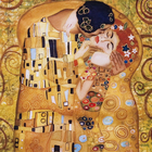 Poster Klimt O Beijo 70x50cm