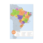 Pôster Mapa Raspadinha - Brasil