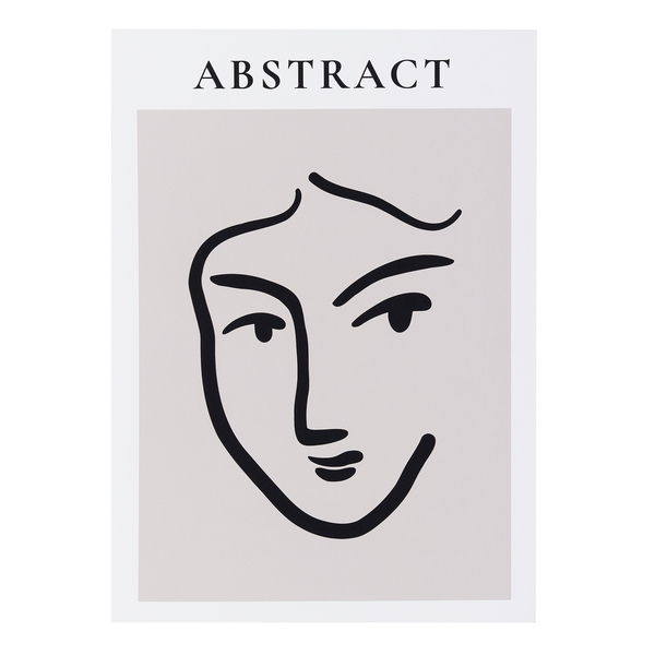 Pôster Matisse Rosto Multicolorido 50x70cm Outlet dos Quadros